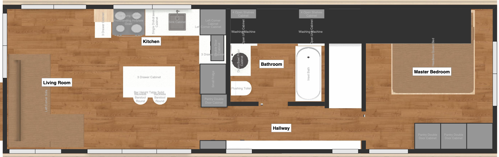 Love Shack Layout